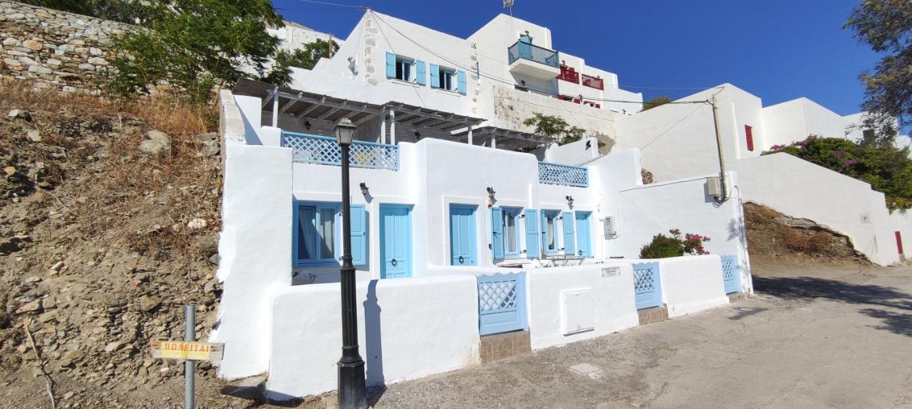 Asvestoti Mesonettes Blue Light Σιελ Μεζονετεs Hotel Pera Gyalos Exterior photo
